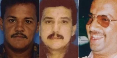 Víctor Orcasita (izquierda), Valmore Locarno (Centro), y Gustavo Soler (Derecha) fueron tres sindicalistas de la empresa Drummond asesinados por paramilitares en 2001.