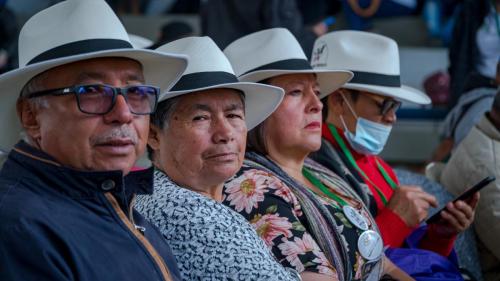 Rostros de la Convención Nacional Campesina -2022